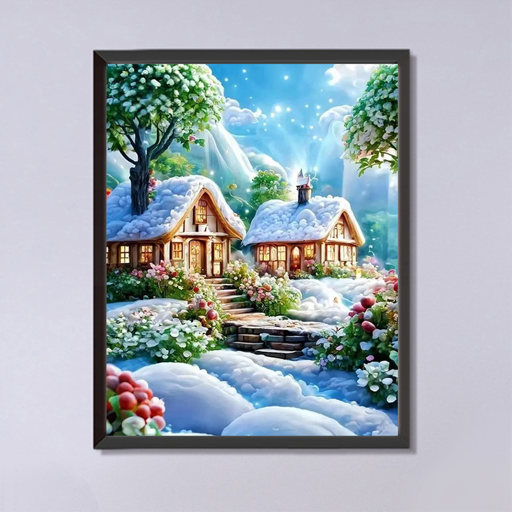 Momoart, алмазная живопись, до – обзор и цена Photo Mosaic Print