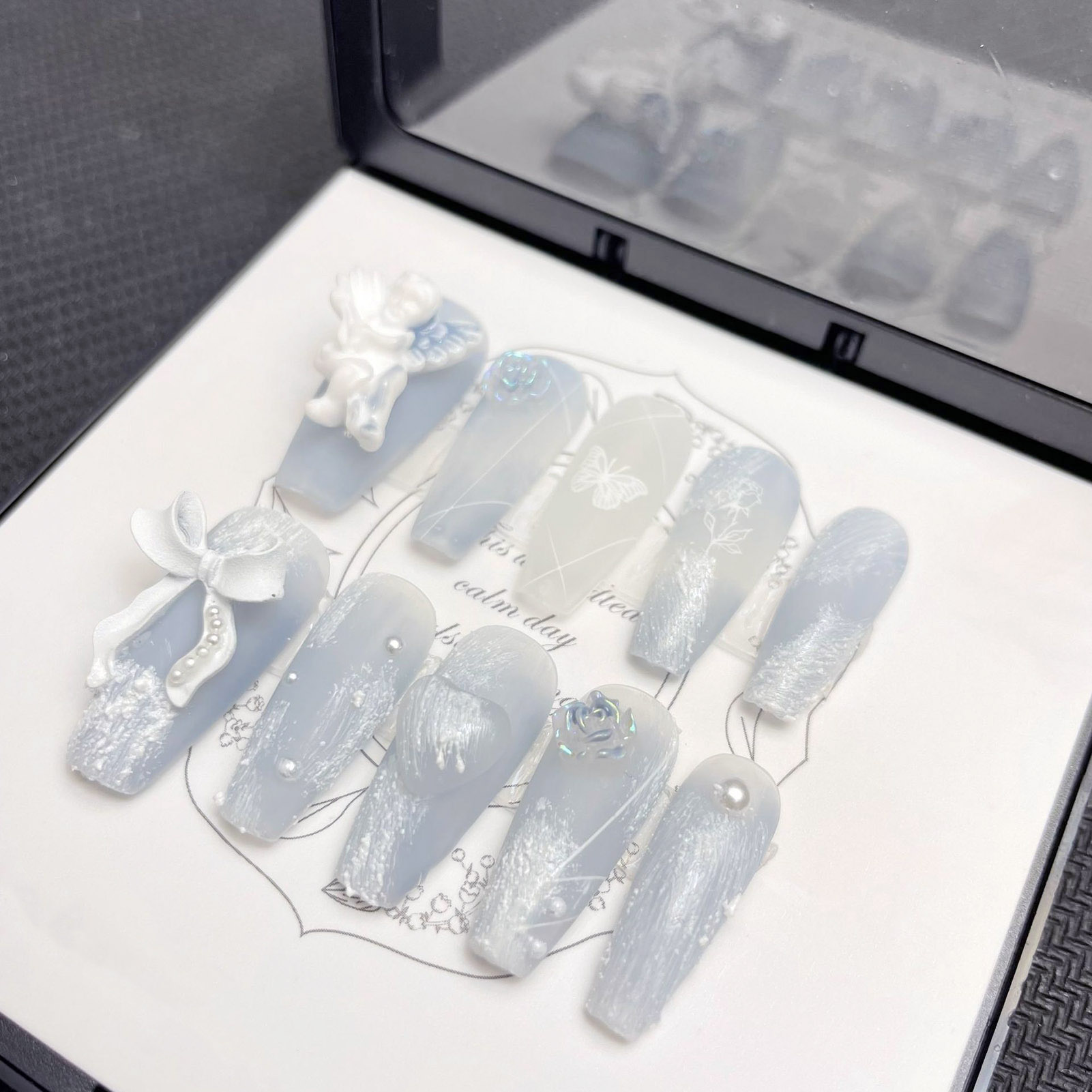 3D пластырь ангельские накладн – обзор и цена Pressed Flower Art