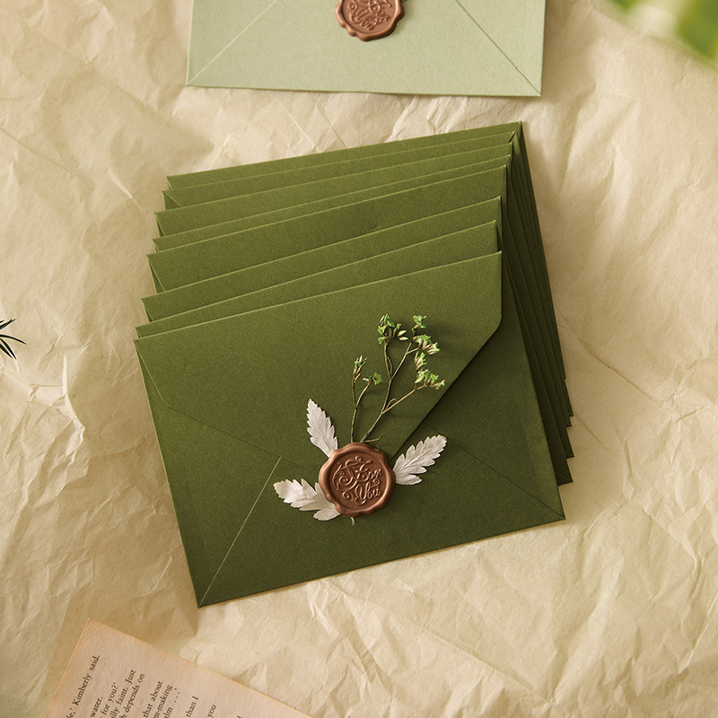 30 шт./лот, 16x12 см, зеленый  – обзор и цена Wax Seal Letter Kit