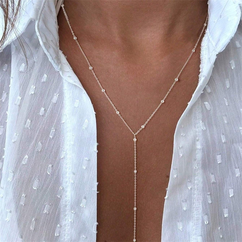 Винтажные золотистые длинные ц – обзор и цена Birth Flower Necklace
